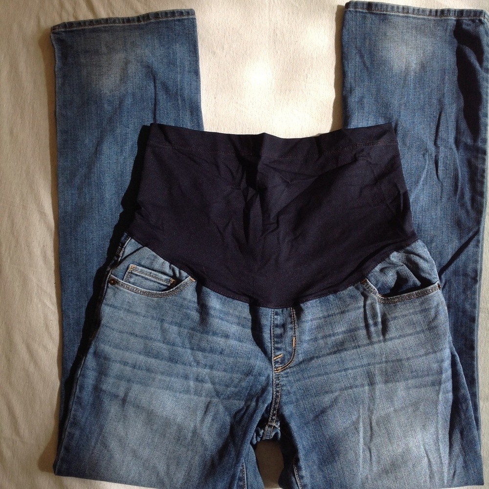 Maternity over the belly pants